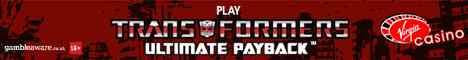 Play Transformers at Virgin Casino