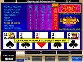 Louisiana Double Video Poker